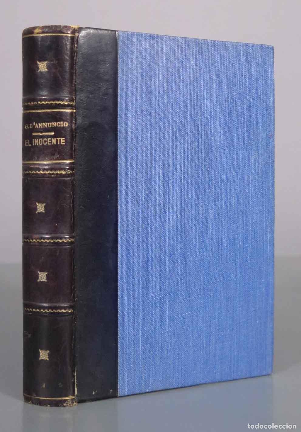 Libros antiguos: El inocente - Gabriel D&acute;Annunzio - Mundo Latino