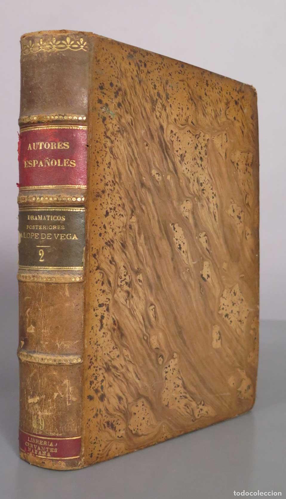 Libros antiguos: Biblioteca de Autores Espa&ntilde;oles: Dram&aacute;ticos posteriores a Lope de Vega - Mesonero Romanos T II 1924