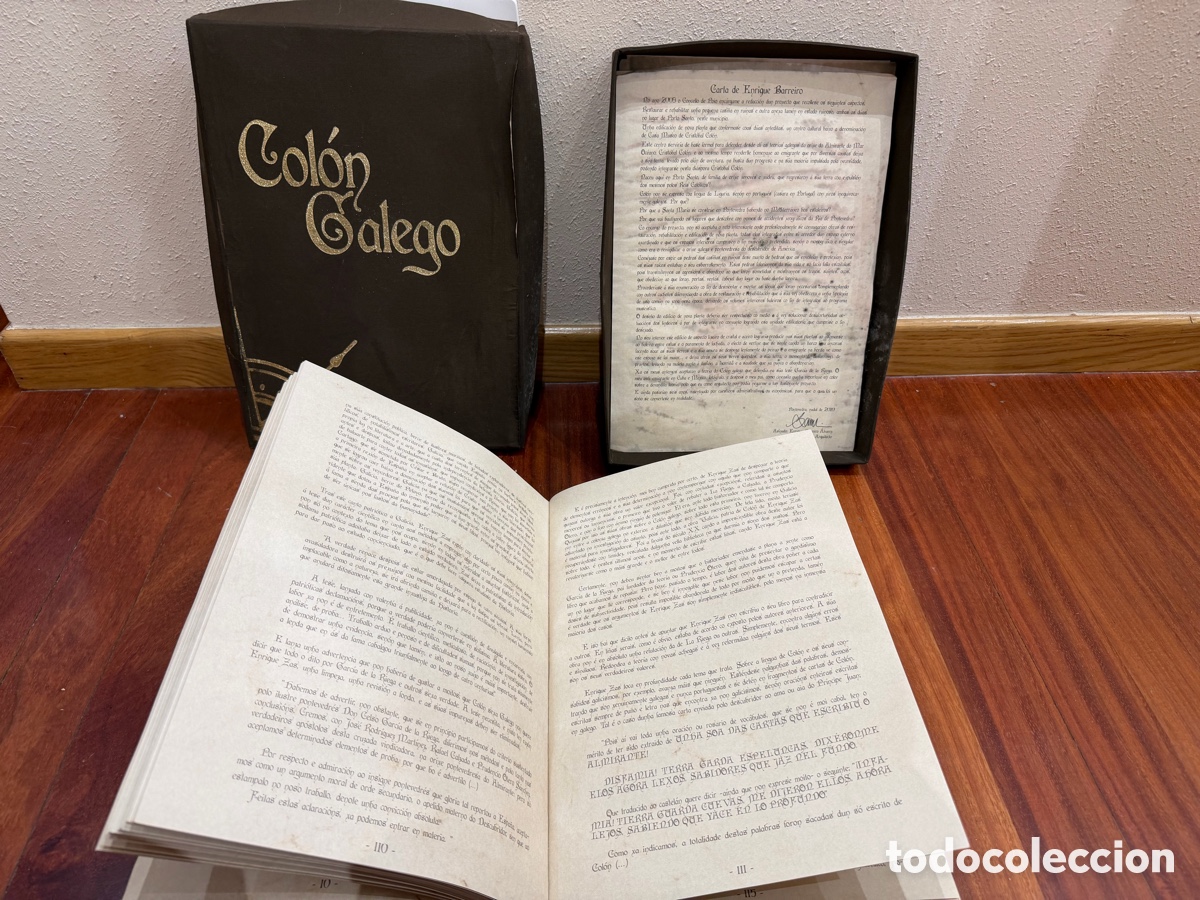 Antiquarische B&uuml;cher: Libro &rdquo;Col&oacute;n Galego&rdquo; - Edici&oacute;n Limitada de Lujo (Leer descripci&oacute;n por defecto est&eacute;tico)