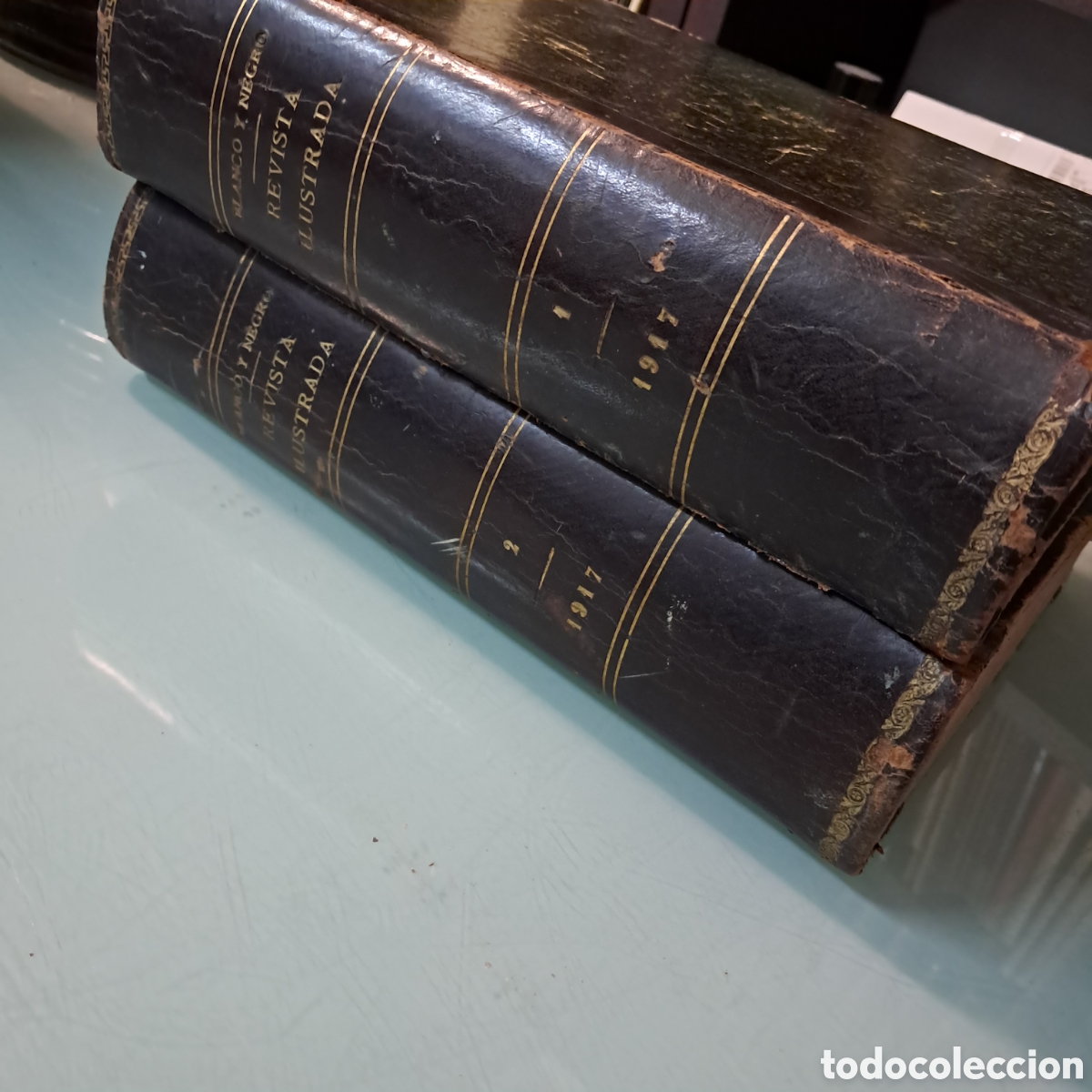 Libros antiguos: Revista ilustrada Blanco y negro, a&ntilde;o 1917, 2 tomos