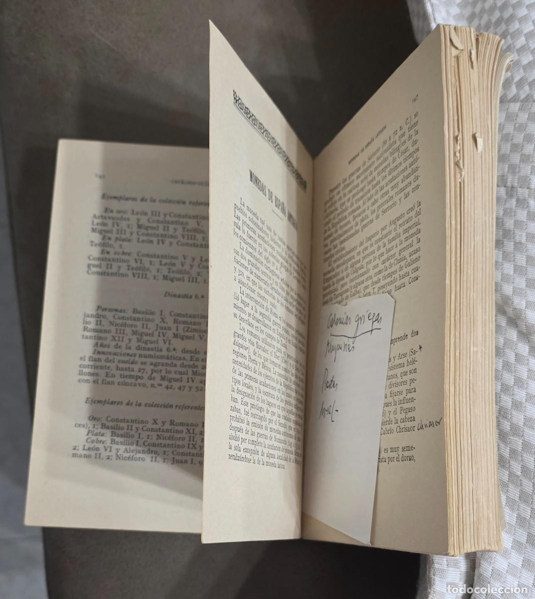 Libros antiguos: Cat&aacute;logo gu&iacute;a de Numism&aacute;tica, de 1926 - Foto 5
