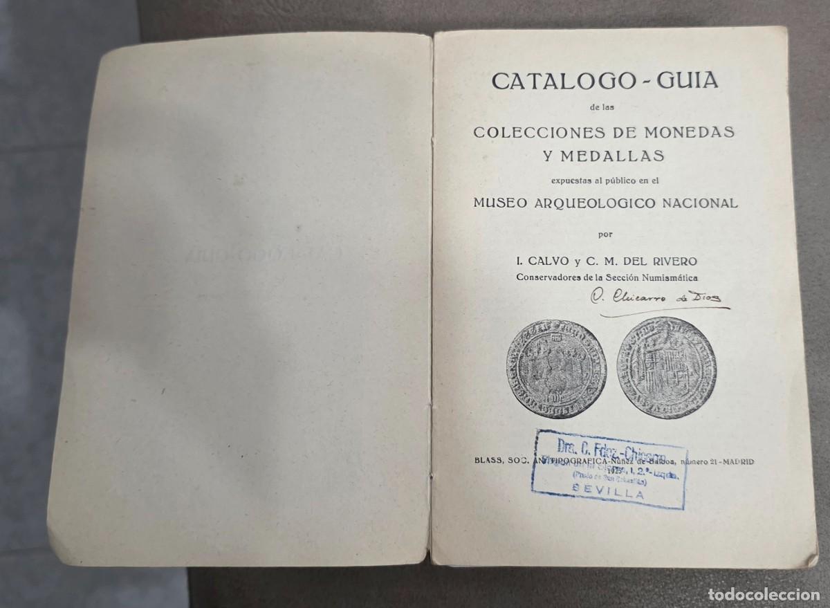 Libros antiguos: Cat&aacute;logo gu&iacute;a de Numism&aacute;tica, de 1926 - Foto 6