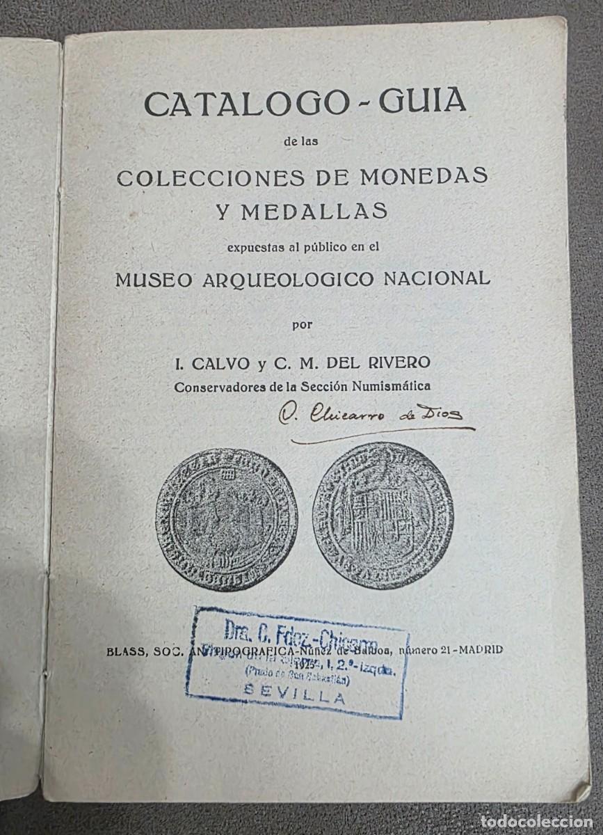 Libros antiguos: Cat&aacute;logo gu&iacute;a de Numism&aacute;tica, de 1926 - Foto 7