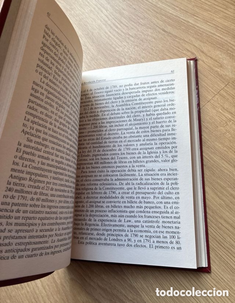 Libros antiguos: Libro La Revoluci&oacute;n Francesa - Foto 4