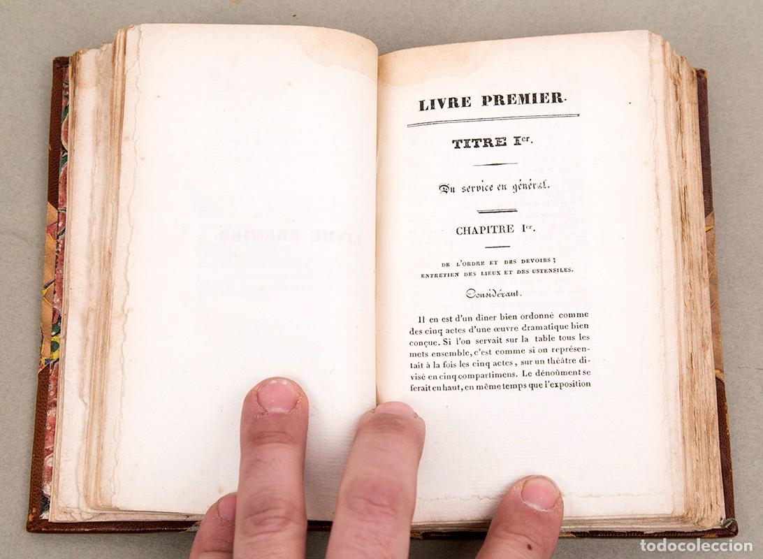 Libros antiguos: Roret - Code culinaire - 1830 - Rar&iacute;simo - Foto 5