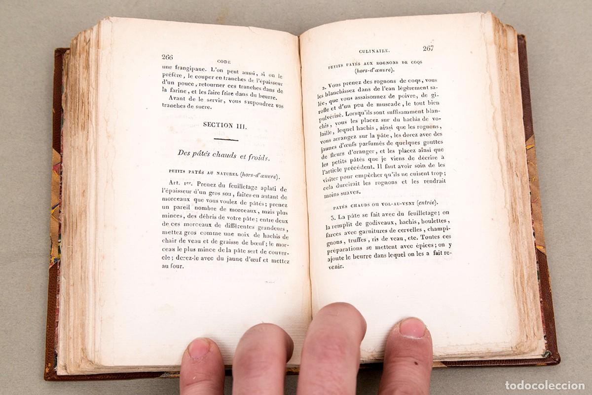 Libros antiguos: Roret - Code culinaire - 1830 - Rar&iacute;simo - Foto 8