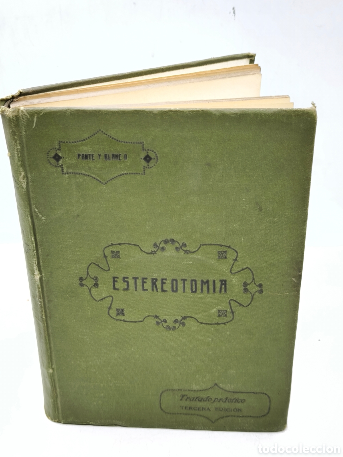 Antiquarische B&uuml;cher: Tratado pr&aacute;ctico de estereotom&iacute;a. Ponte y Blanco. 1921
