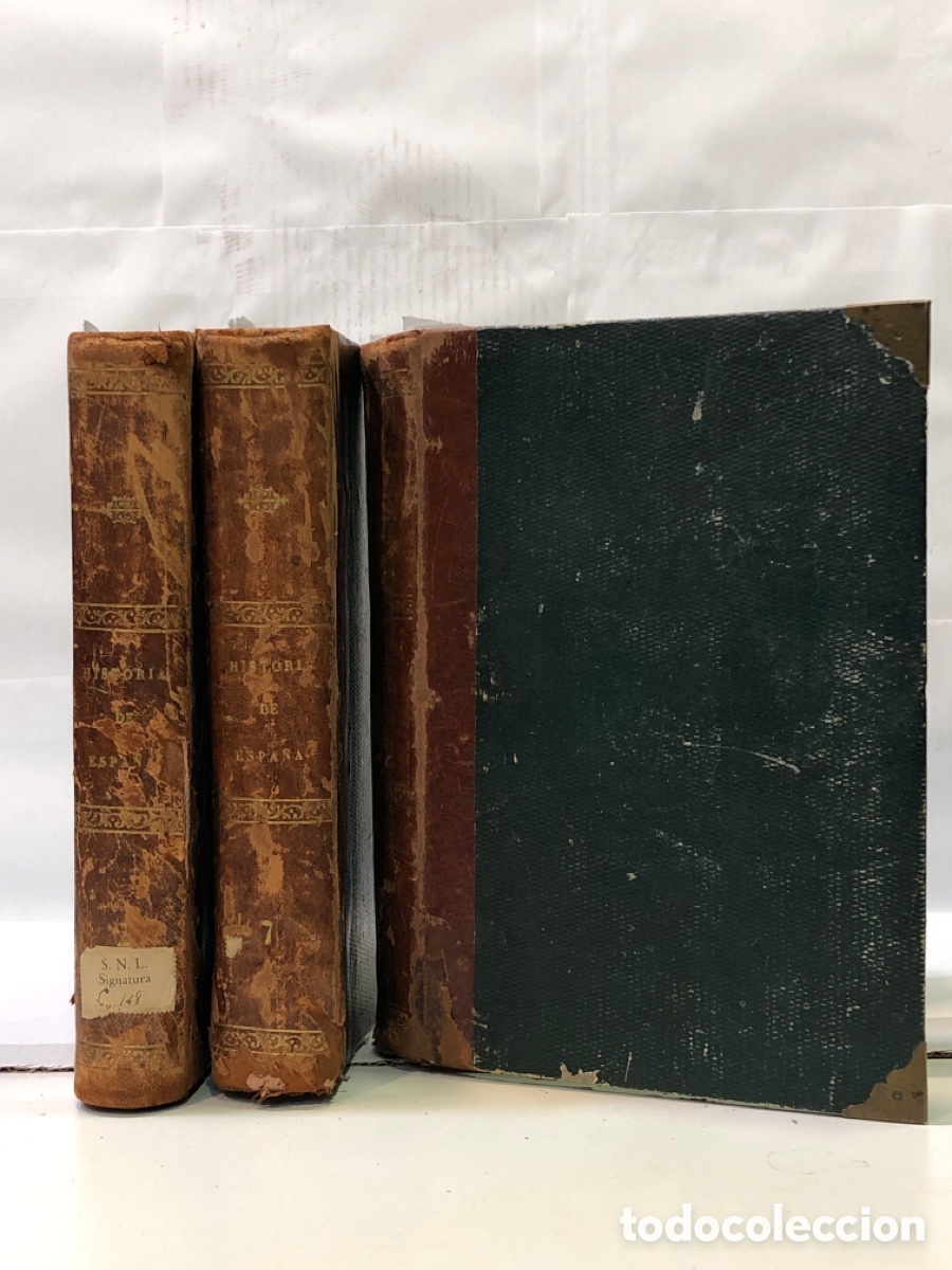 Antiquarische B&uuml;cher: Historia general de Espa&ntilde;a y de sus indias , desde los tiempos m&aacute;s remotos [...] (3 vol.)