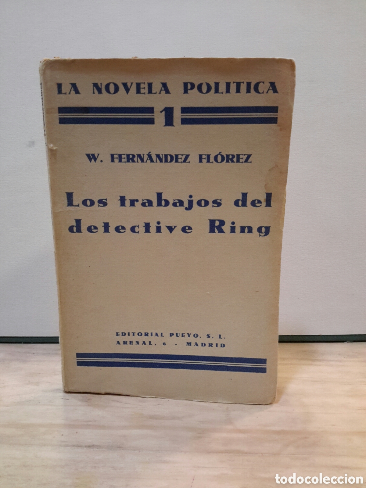 Libros antiguos: Los trabajos del detective ring