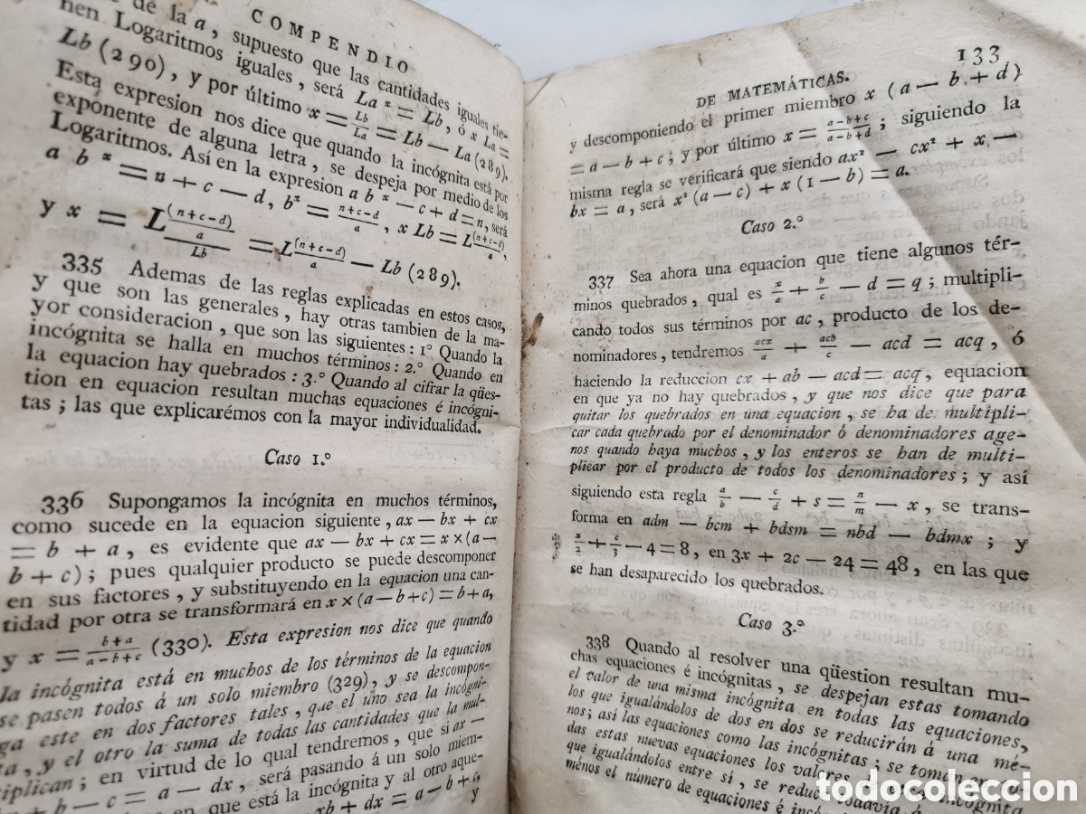 Libros antiguos: Matem&aacute;ticas puras y mixtas. Francisco Verdejo - Foto 5
