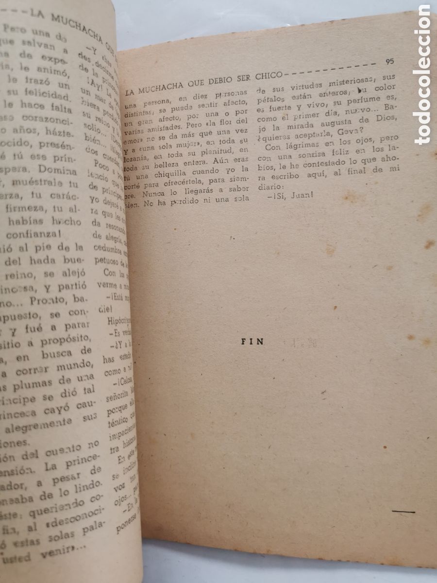 Libros antiguos: La muchacha que debi&oacute; ser chico - Foto 4