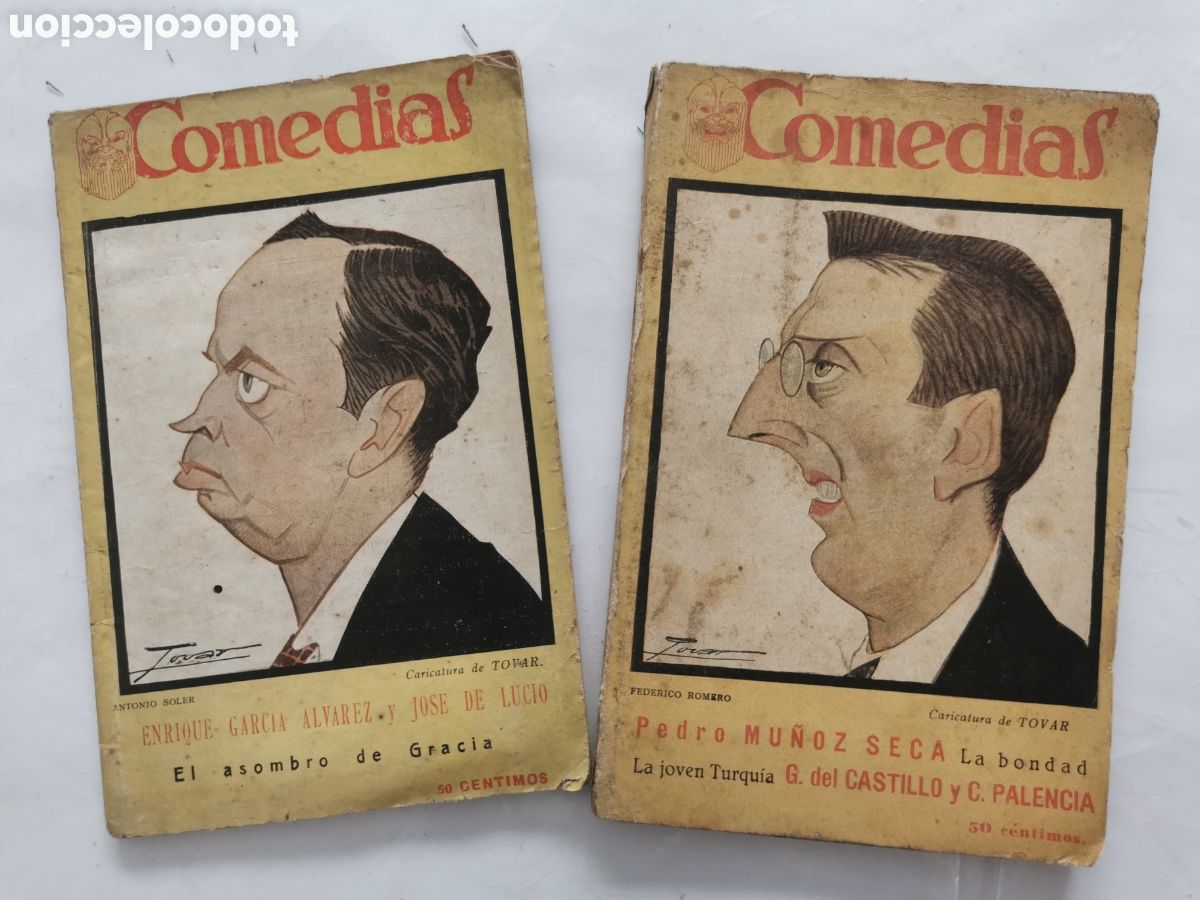 Libros antiguos: Comedias. El asombro de Gracia, La bondad y la joven Turqu&iacute;a