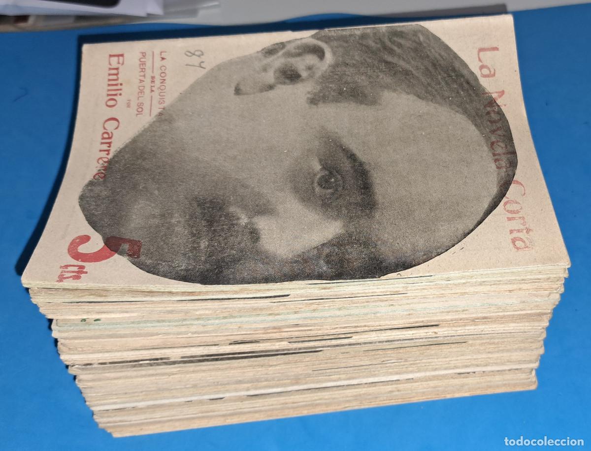 Libros antiguos: LA NOVELA CORTA - LOTE DE 53 EJEMPLARES - A&Ntilde;OS 1916 / 1917 / 1918 / 1919 / 1920 / 1921 / 1922