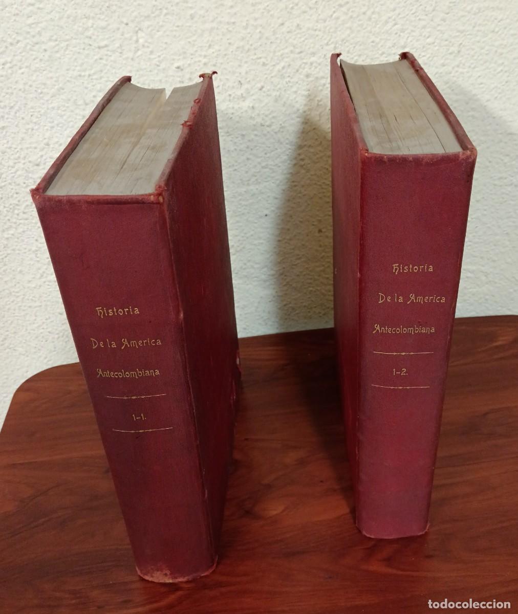 Libros antiguos: HISTORIA DE LA AM&Eacute;RICA ANTECOLOMBIANA FRANCISCO PI Y MARGALL MONTANER Y SIM&Oacute;N A&Ntilde;O 1892 SIGLO XIX