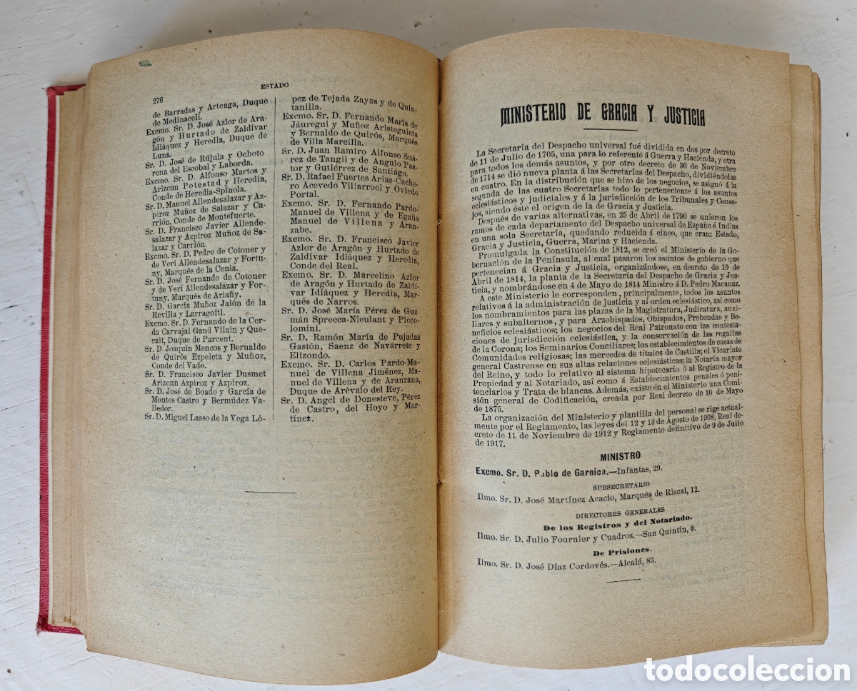 Libros antiguos: Gu&iacute;a Oficial de Espa&ntilde;a 1920 - Foto 5
