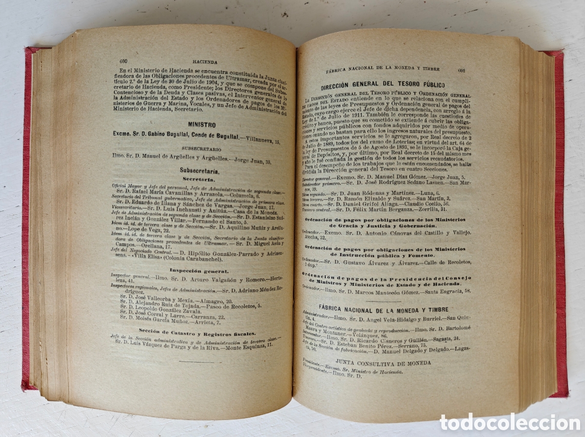 Libros antiguos: Gu&iacute;a Oficial de Espa&ntilde;a 1920 - Foto 6