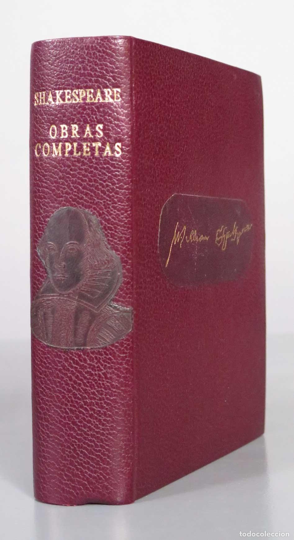 Libros antiguos: Obras Completas - William Shakespeare - Luis Astrana Mar&iacute;n - Aguilar 1933