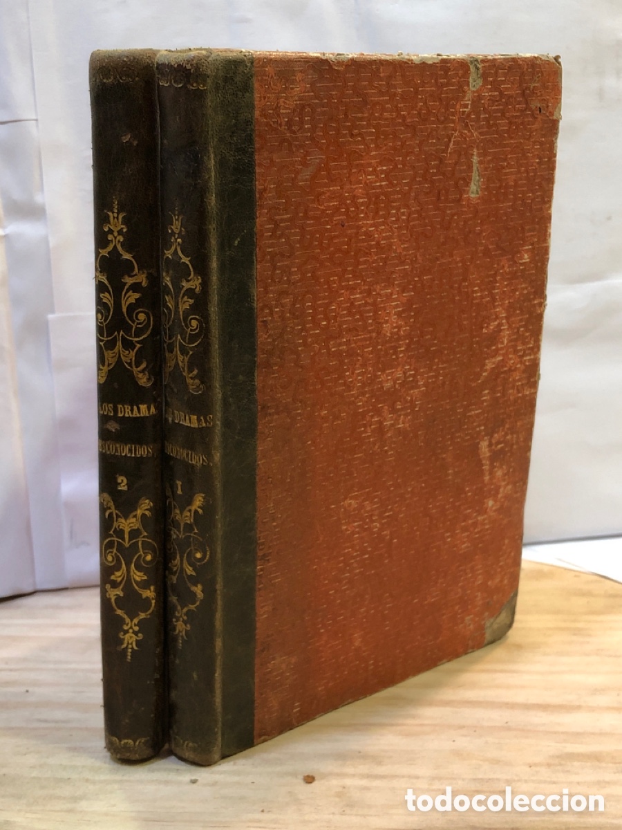 Antiquarische B&uuml;cher: Federico Soulie - Los dramas desconocidos (2 vols)