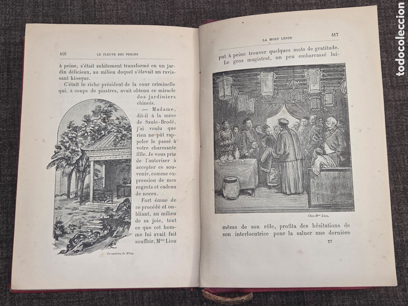 Libros antiguos: LE FLEUVE DES PERLES Ren&eacute; de Pont-Jest - Foto 5