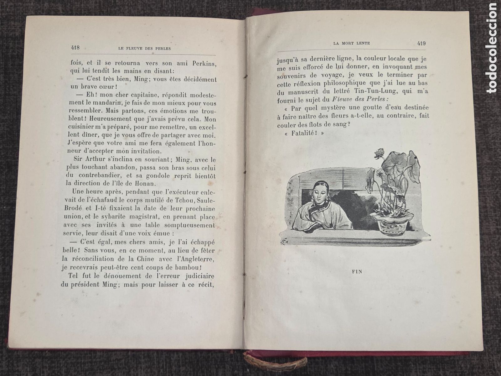 Libros antiguos: LE FLEUVE DES PERLES Ren&eacute; de Pont-Jest - Foto 6
