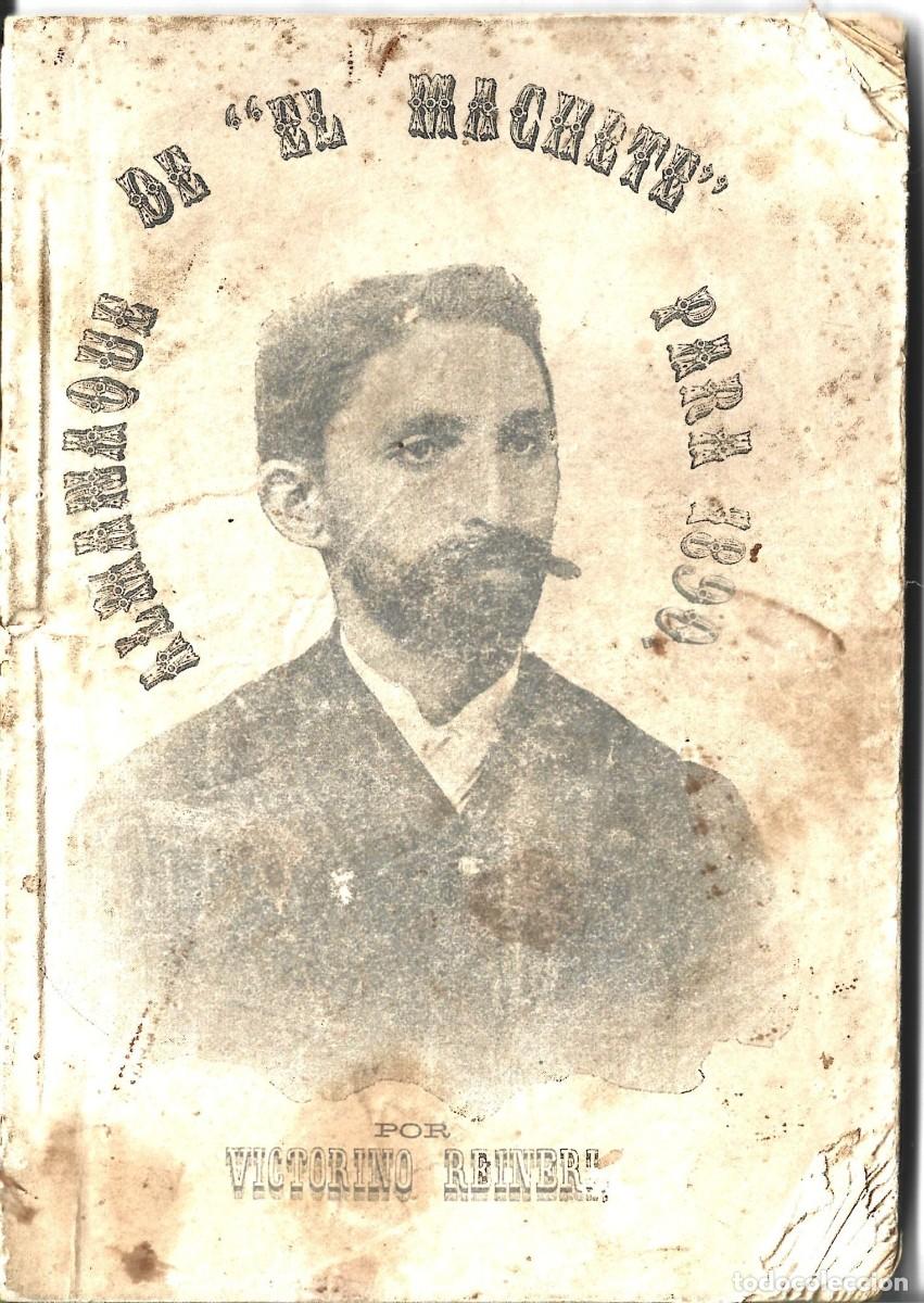 Libros antiguos: SANTANDER-SANTIAGO DE CUBA-ALMANAQUE DE EL MACHETE PARA 1890-VICTORINO REINERI-ANARQUISMO