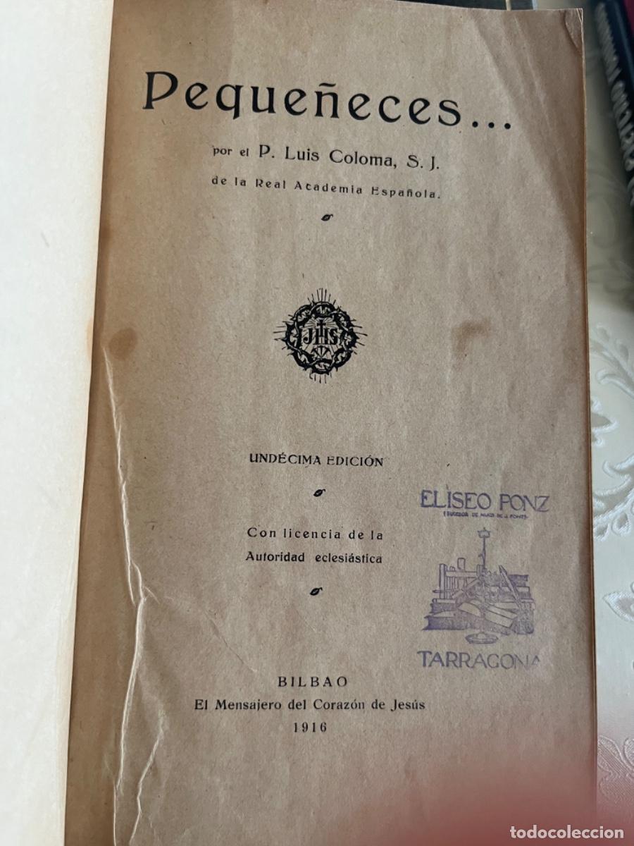 Libros antiguos: Coloma, Luis.- Peque&ntilde;eces - Foto 3