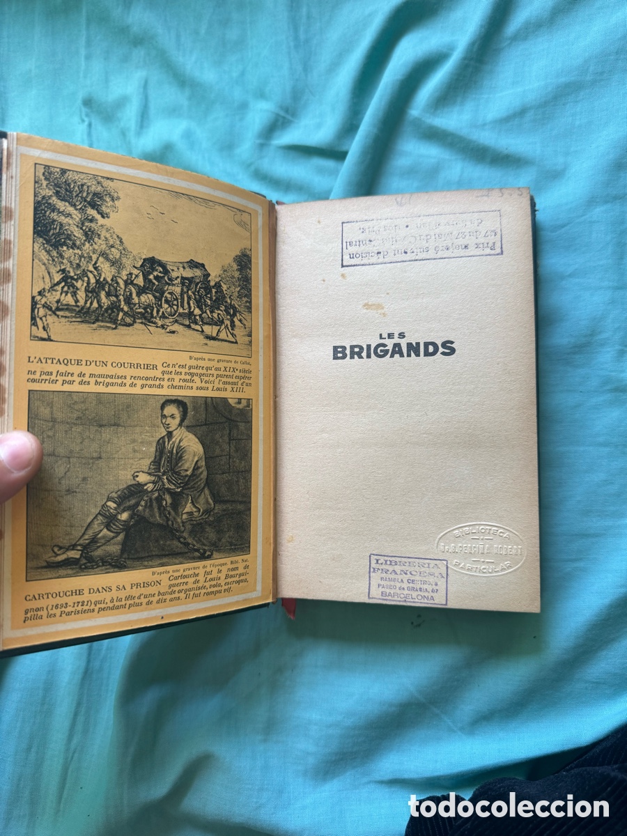 Libros antiguos: Libro (1937) &lsquo;LES BRIGANDS&rsquo; (Los Bandidos) - Foto 3