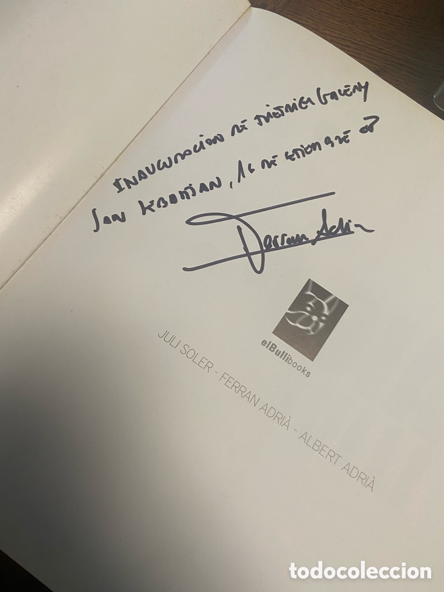 Libros antiguos: Un d&iacute;a en el Bulli Ferran Adria - Foto 2