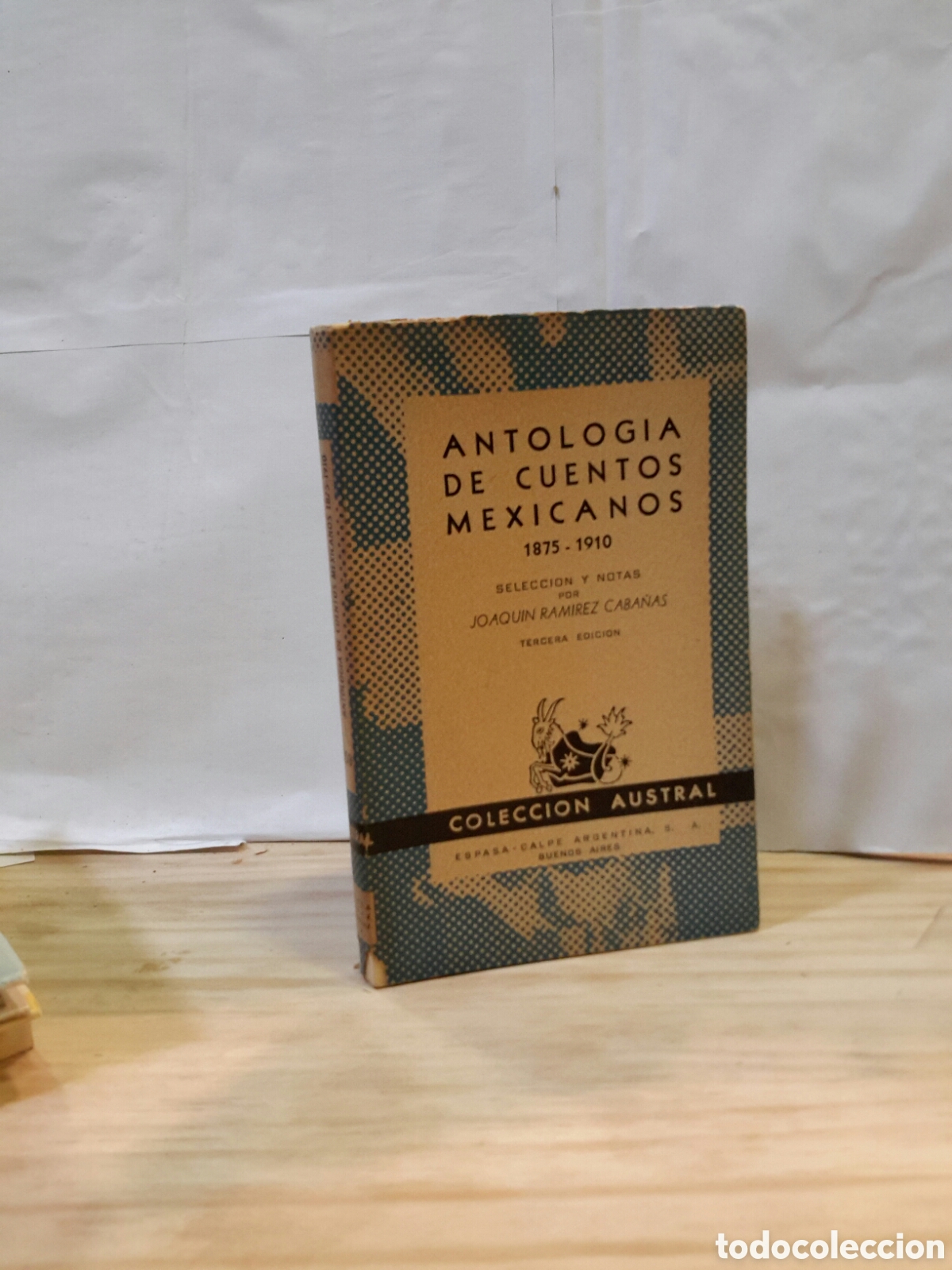 Libros antiguos: Antolog&iacute;a de cuentas mexicanos - Foto 1