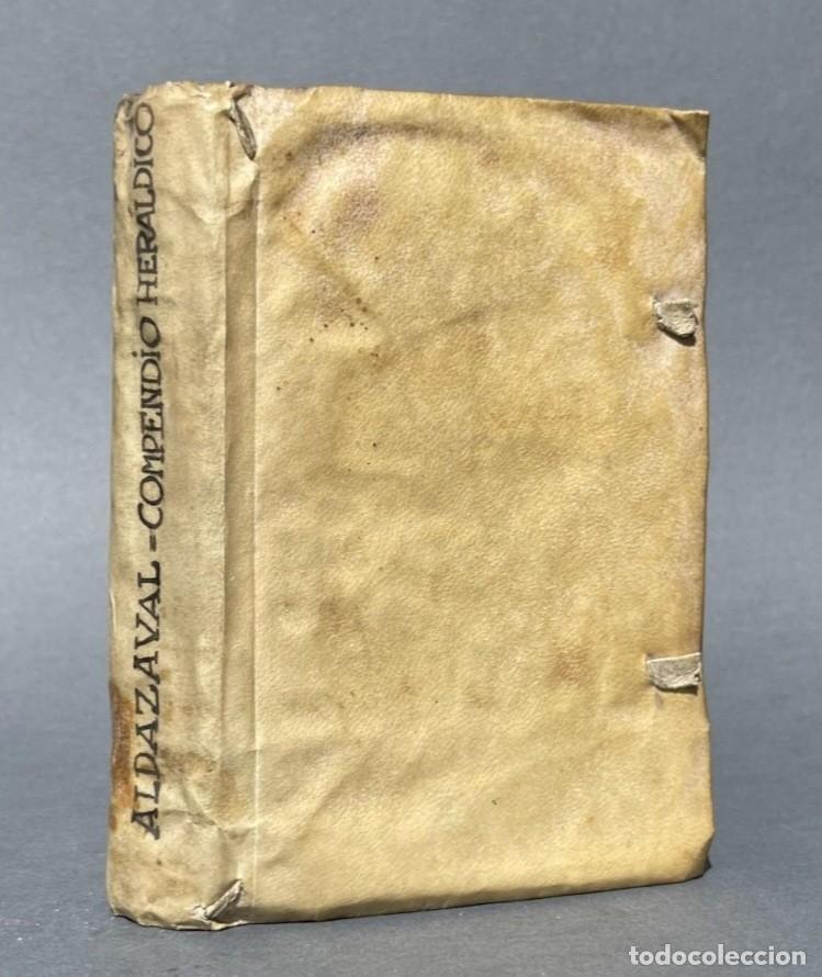 Libros antiguos: Compendio her&aacute;ldico, Pamplona 1773