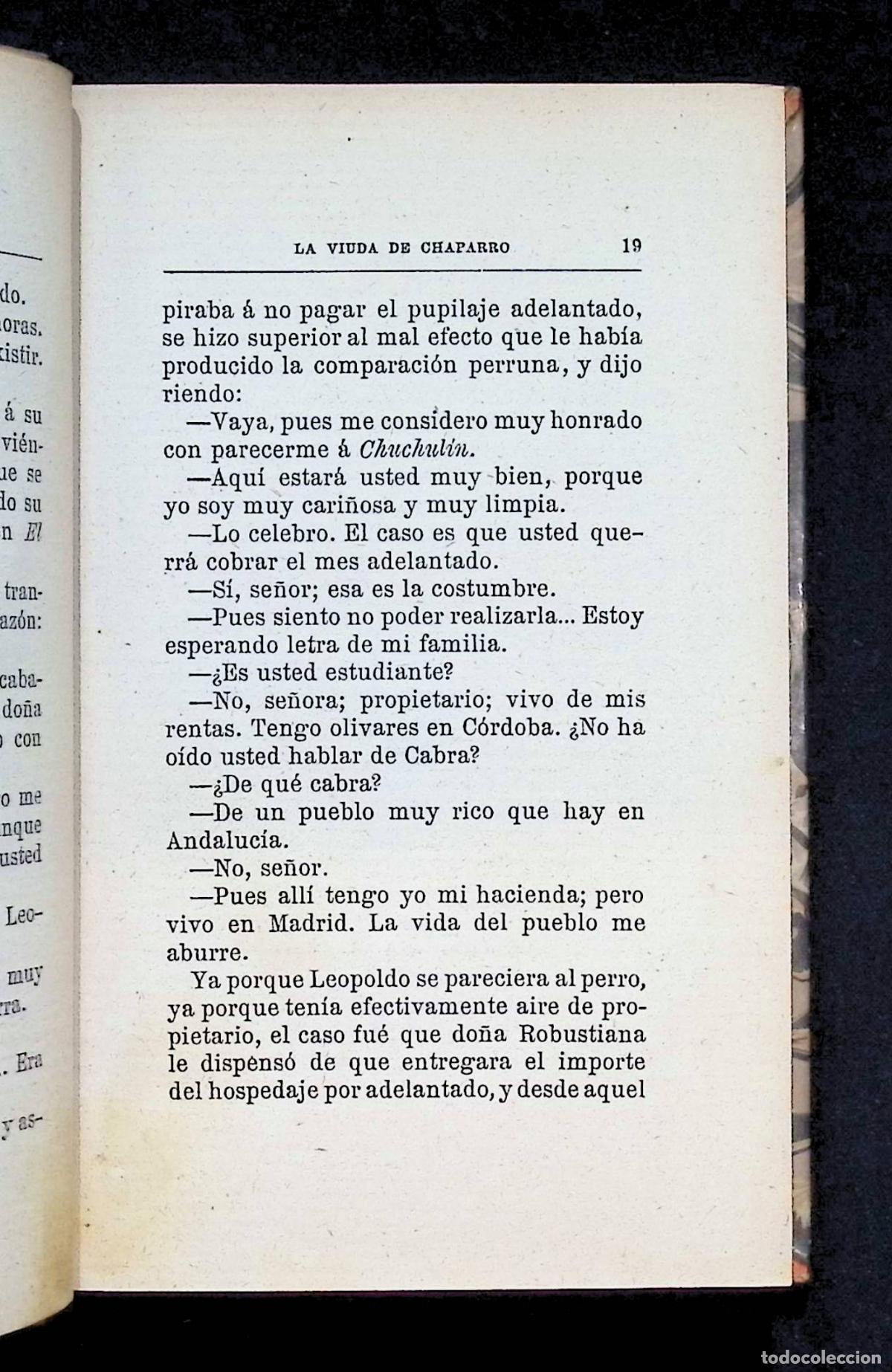 Libros antiguos: LA VIUDA DE CHAPARRO. Novela. - TABOADA, Lu&iacute;s. - Foto 2