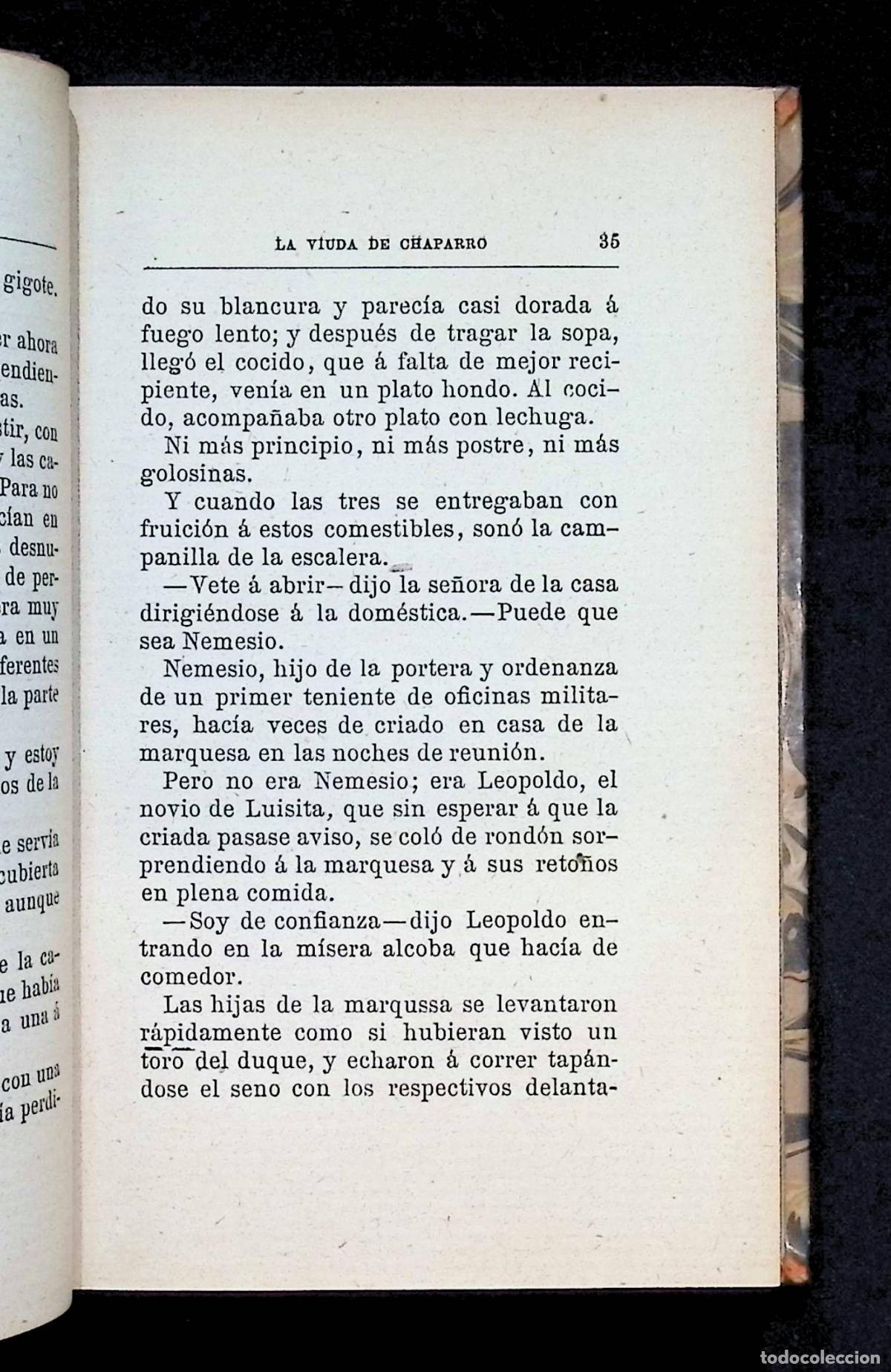 Libros antiguos: LA VIUDA DE CHAPARRO. Novela. - TABOADA, Lu&iacute;s. - Foto 3
