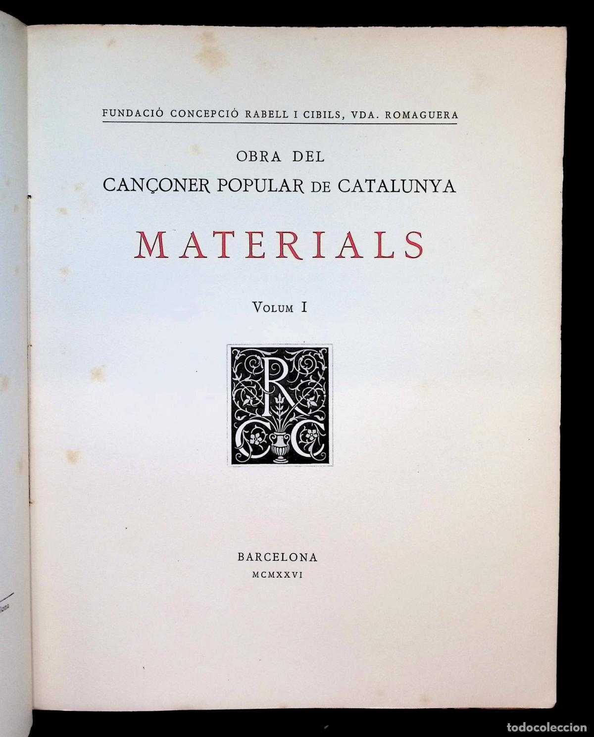 Libros antiguos: OBSERVACIONS, AP&Egrave;NDIXS I NOTES AL ROMANCERILLO CATAL&Aacute;N DE MANUEL MIL&Agrave; I FONTANALS. - Foto 2