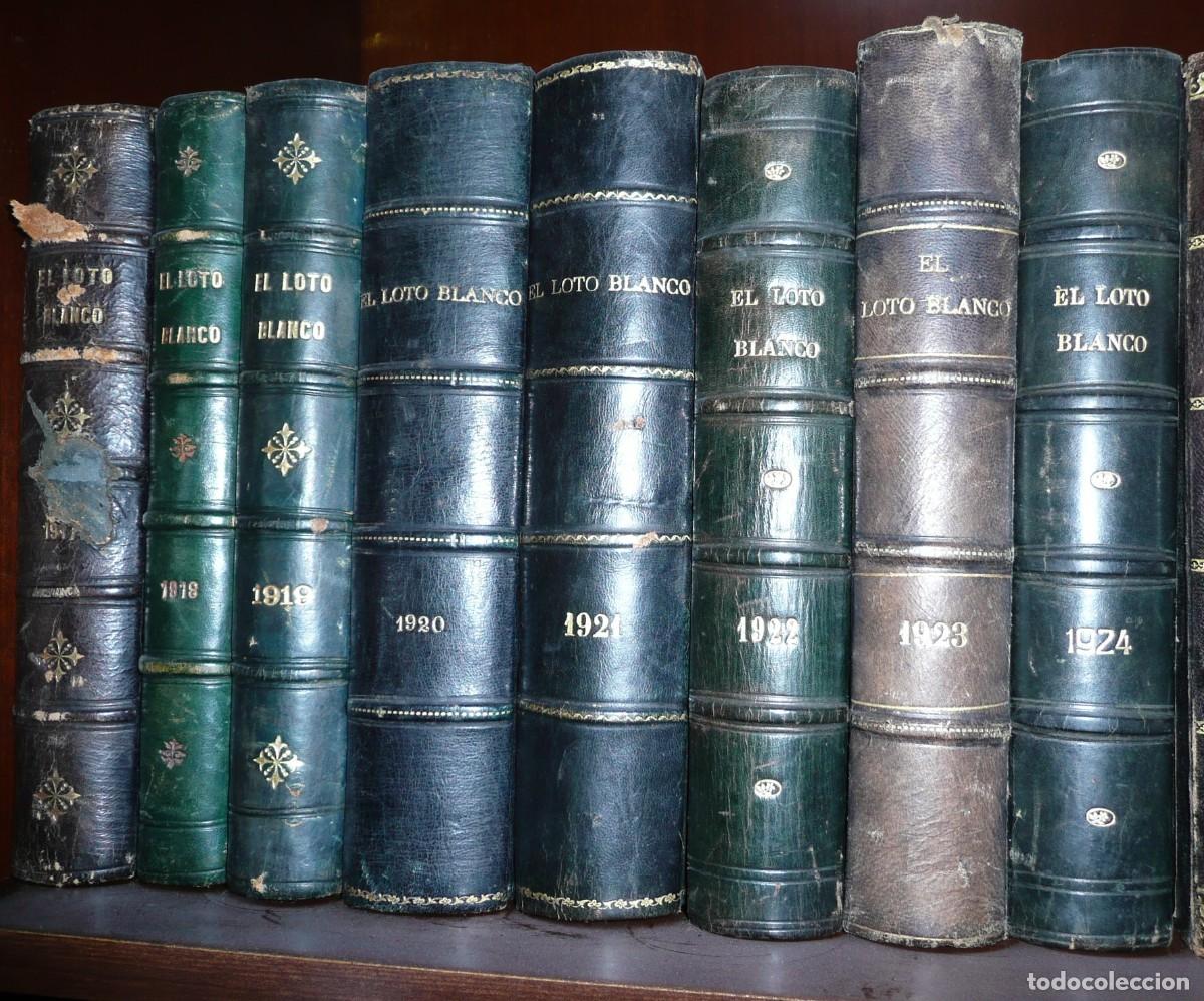 Libros antiguos: Revista de Teosof&iacute;a El Loto Blanco. A&ntilde;os 1917 a 1924 (8 tomos)