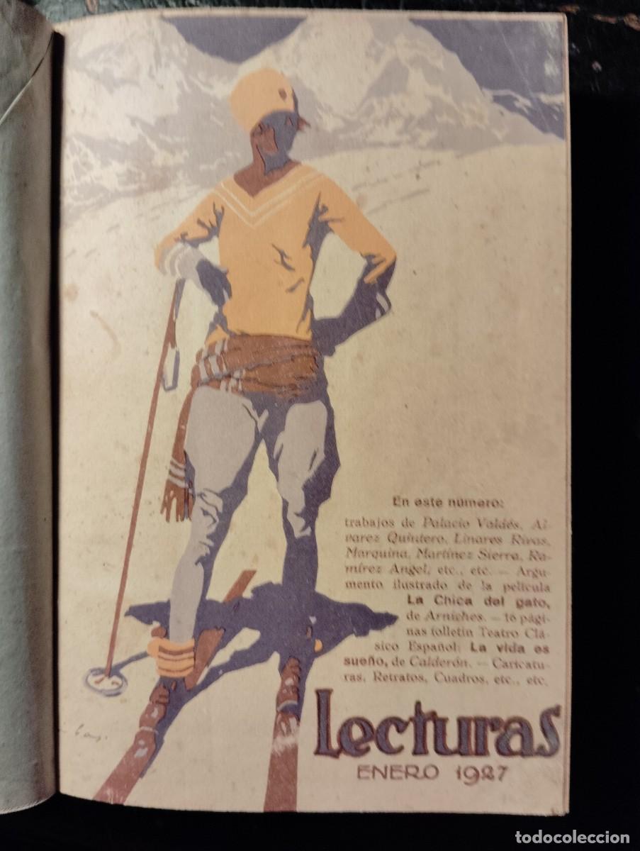 Libros antiguos: Revistas Lecturas, a&ntilde;o 1927