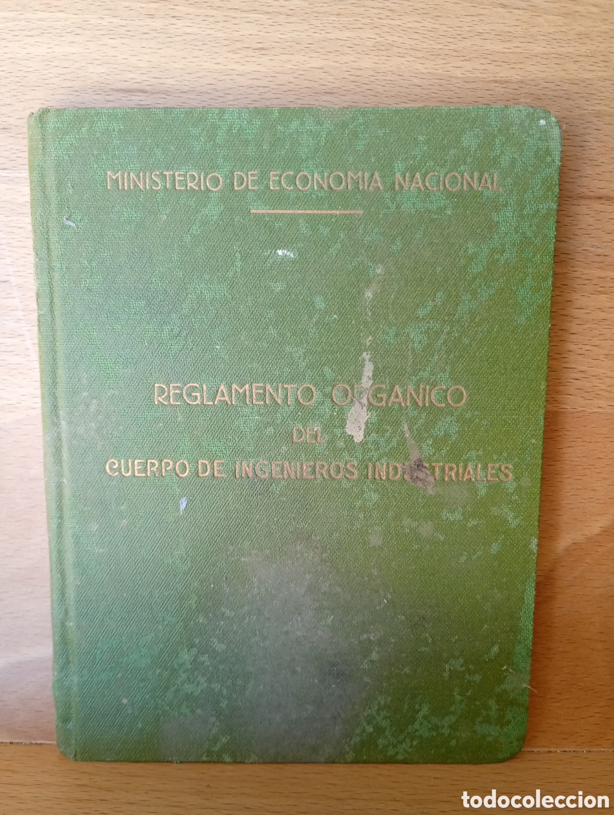 Libros antiguos: Reglamento org&aacute;nico cuerpo ingenieros industriales 1931
