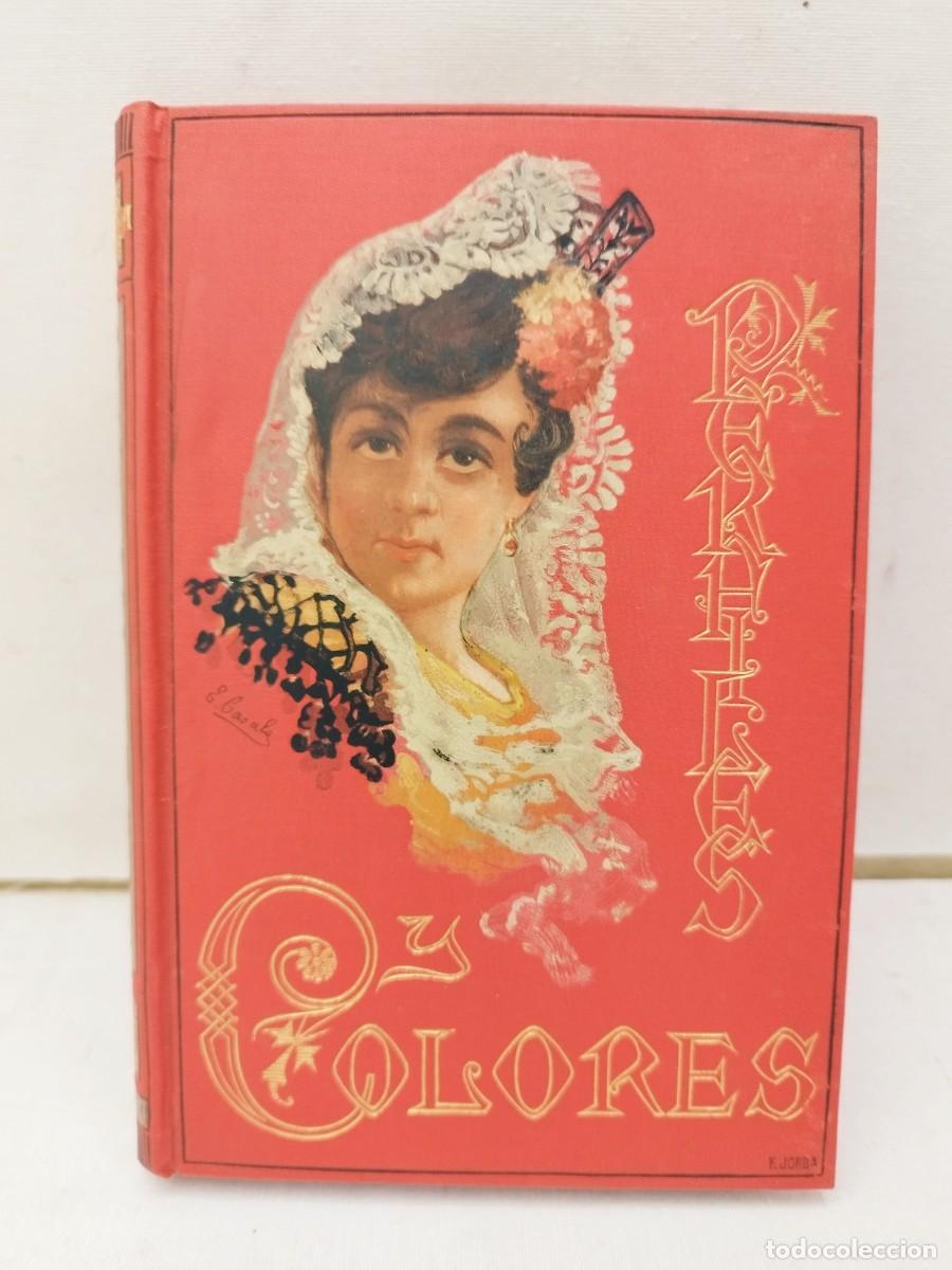 Libros antiguos: Perfiles y colores. S&aacute;tira de costumbres. Fernando Martinez Pedrosa. &Aacute;ngel Lizcano. Barcelona, 1882