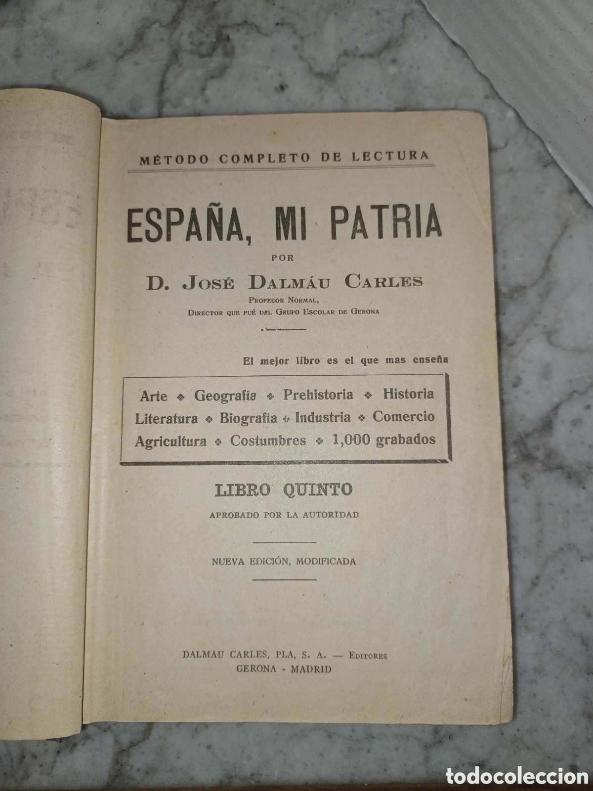 Libros antiguos: Libro Espa&ntilde;a mi patria (1942) - Foto 5