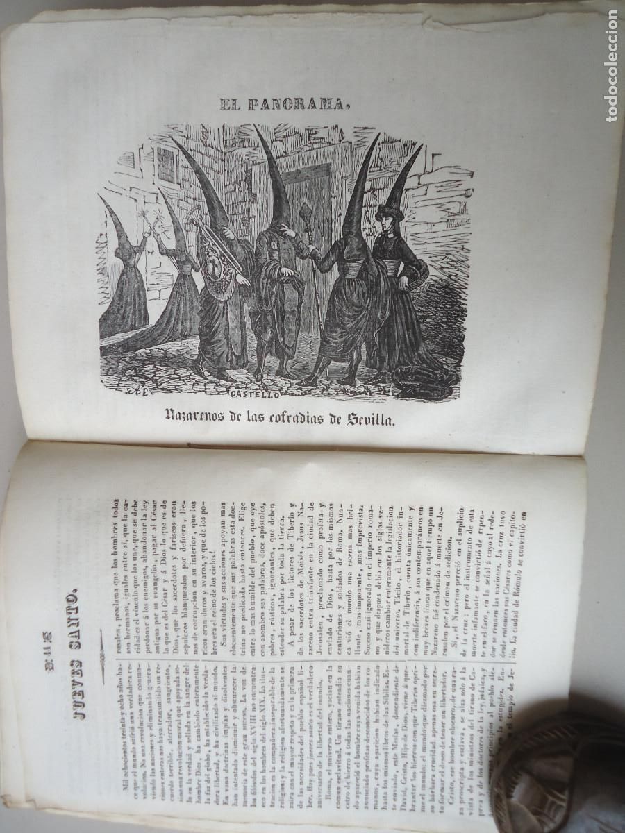 Libros antiguos: El Panorama. Revista de literatura y artes. 1838
