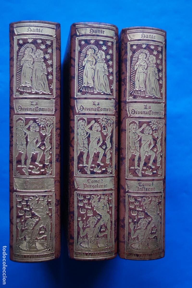 Libros antiguos: LA DIVINA COMEDIA. DANTE ALIGHIERI. CIRCULO DEL BIBLIOFILO.