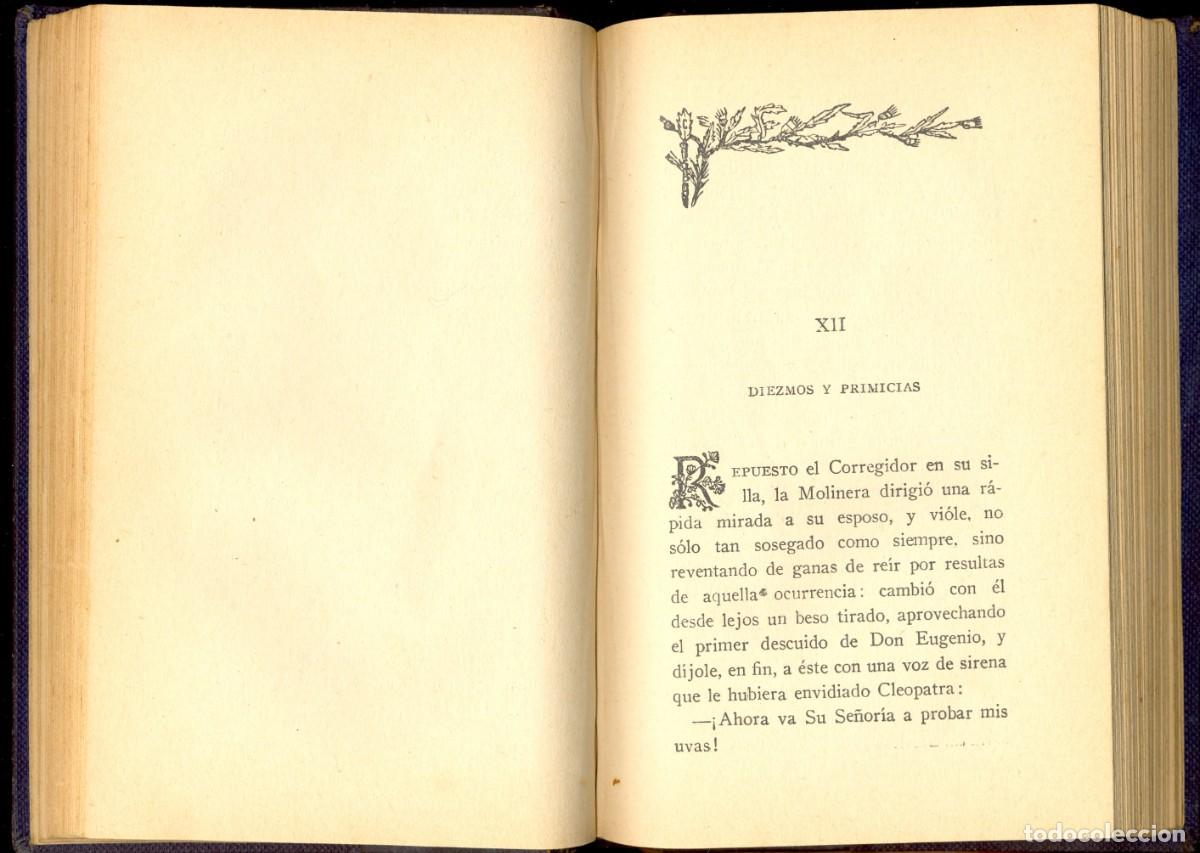 Libros antiguos: ALARC&Oacute;N - EL SOMBRERO DE TRES PICOS - 1933 - Foto 3