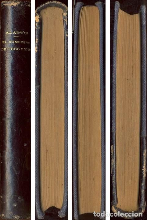 Libros antiguos: ALARC&Oacute;N - EL SOMBRERO DE TRES PICOS - 1933 - Foto 5