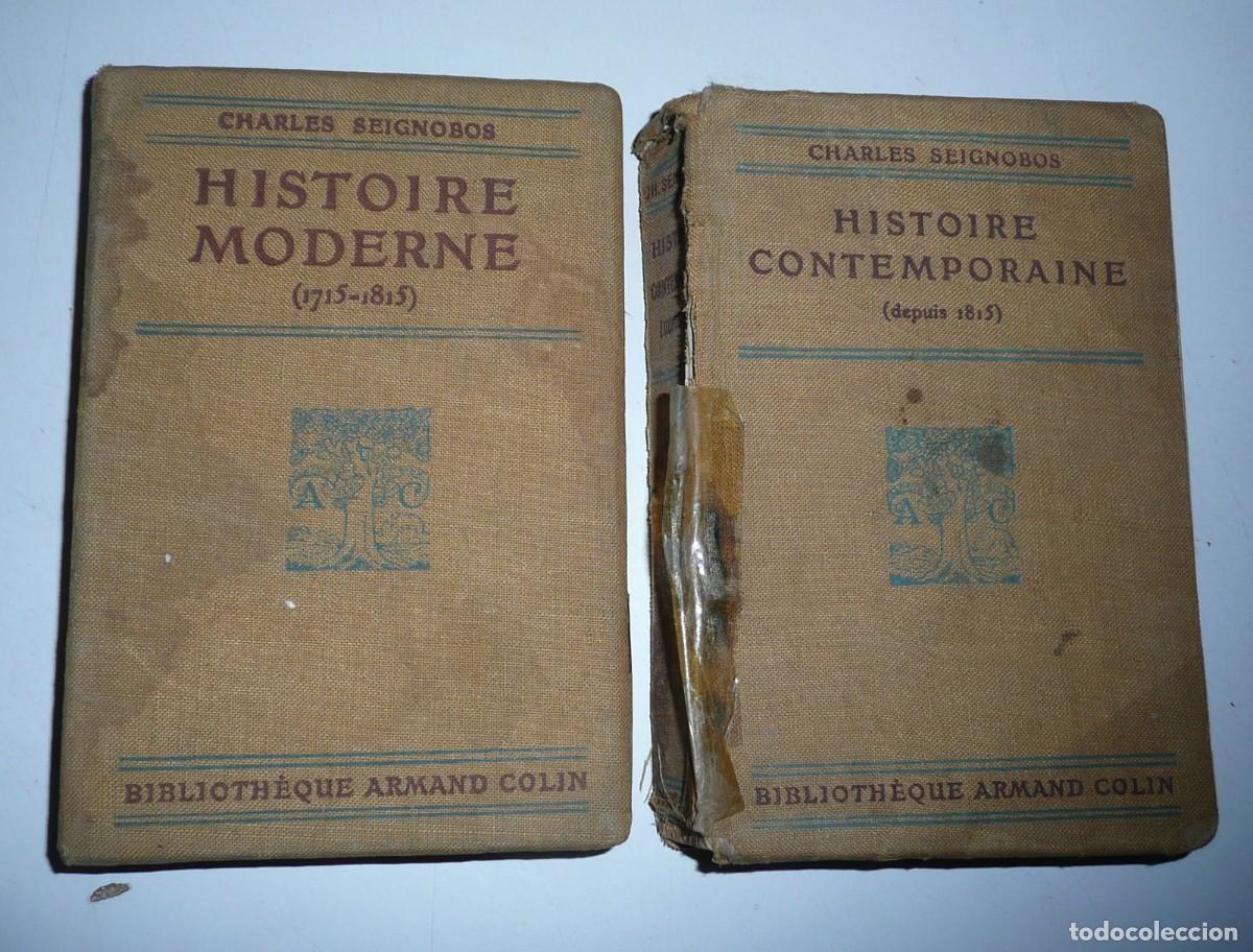 Libros antiguos: Histoire Moderne et Contemporaine - Charles Seignobos et Albert M&eacute;tin (Biblioth&egrave;que Armand Colin)