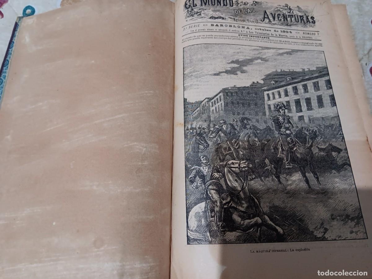 Libros antiguos: El Mundo de las,Aventuras Barcelona 1894