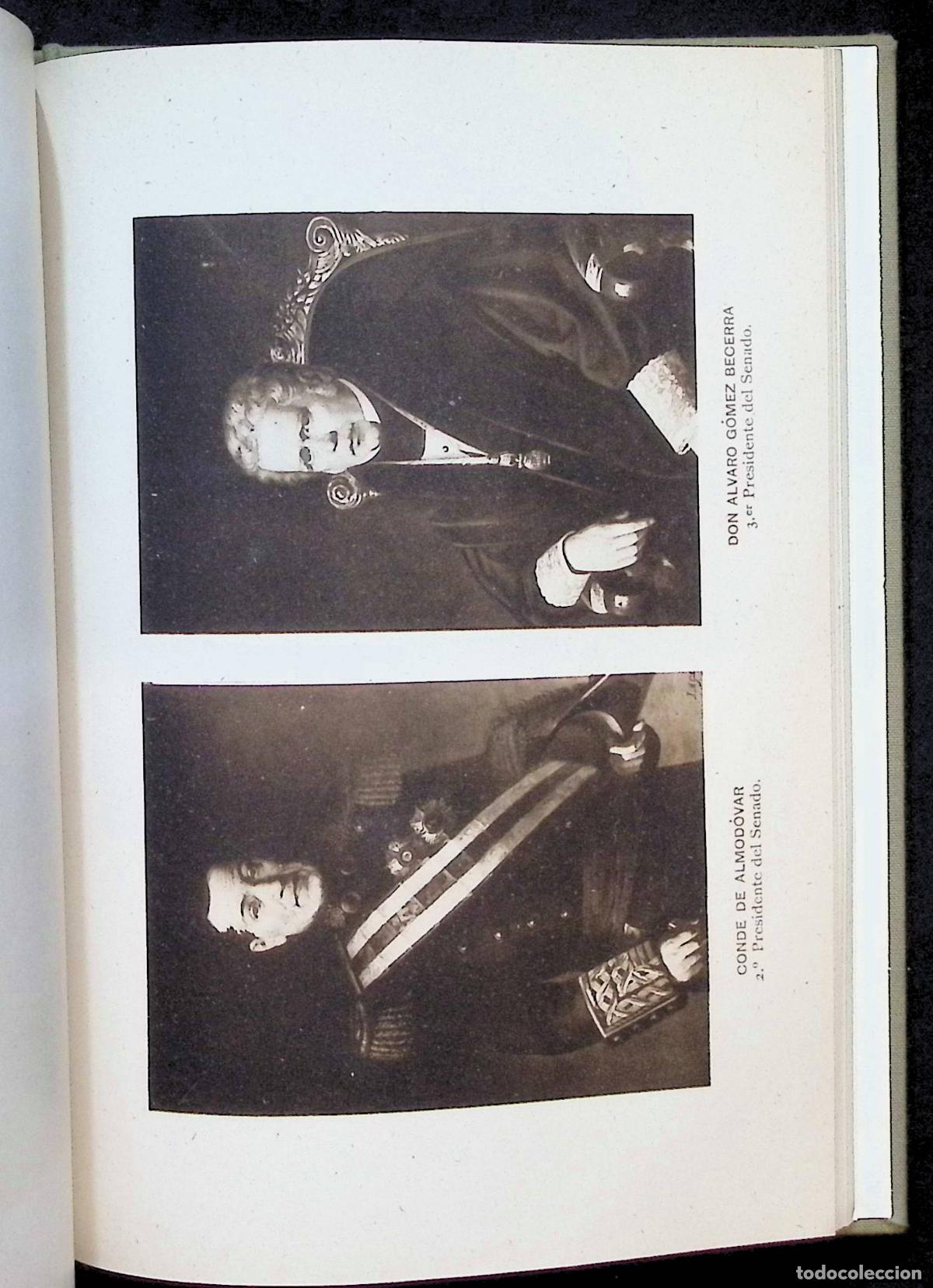 Libros antiguos: CAT&Aacute;LOGO DE LAS OBRAS DE ARTE EXISTENTES EN EL PALACIO DEL SENADO. - Foto 7
