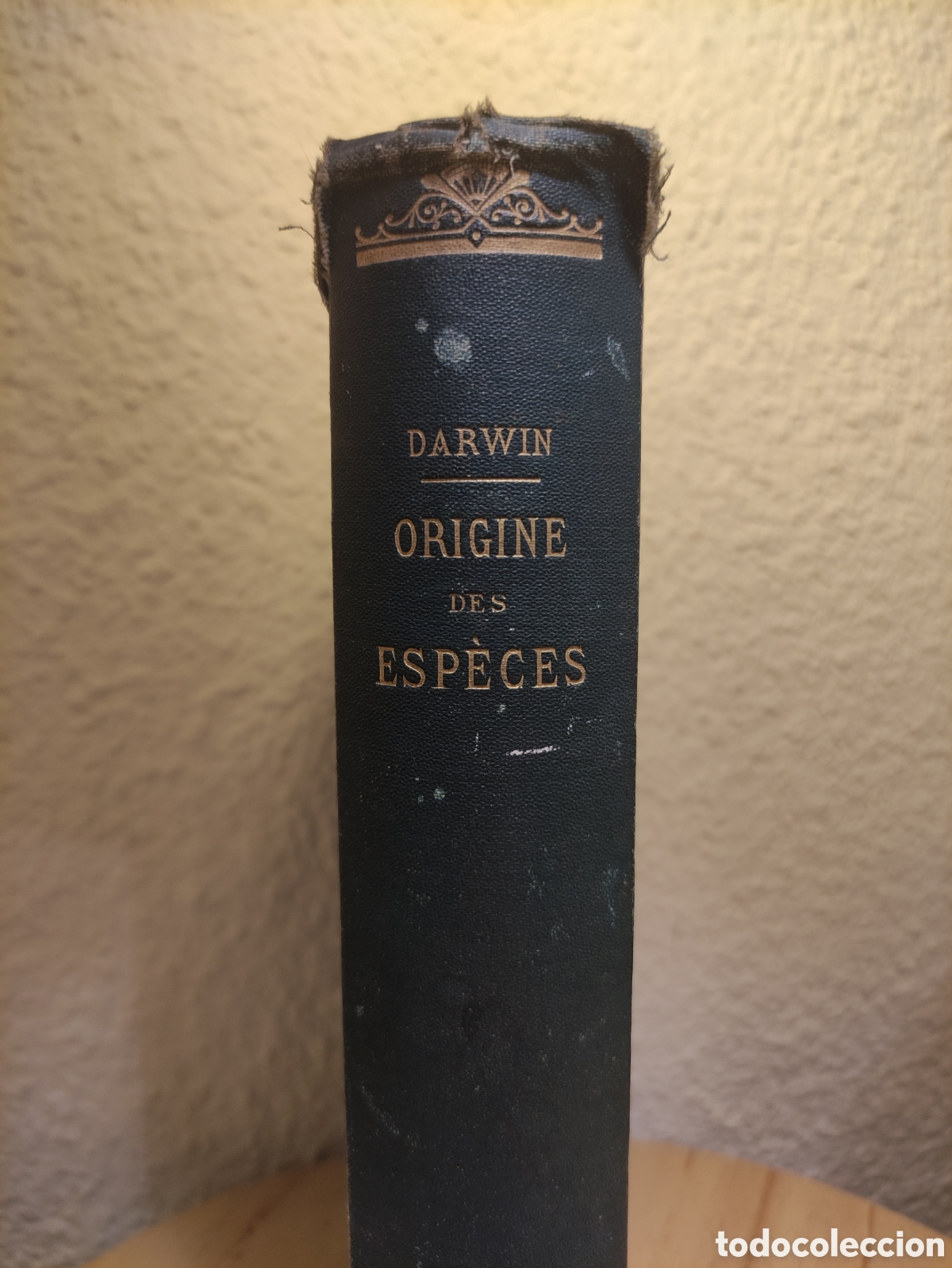 Libros antiguos: L'origine des esp&egrave;ces Charles Darwin