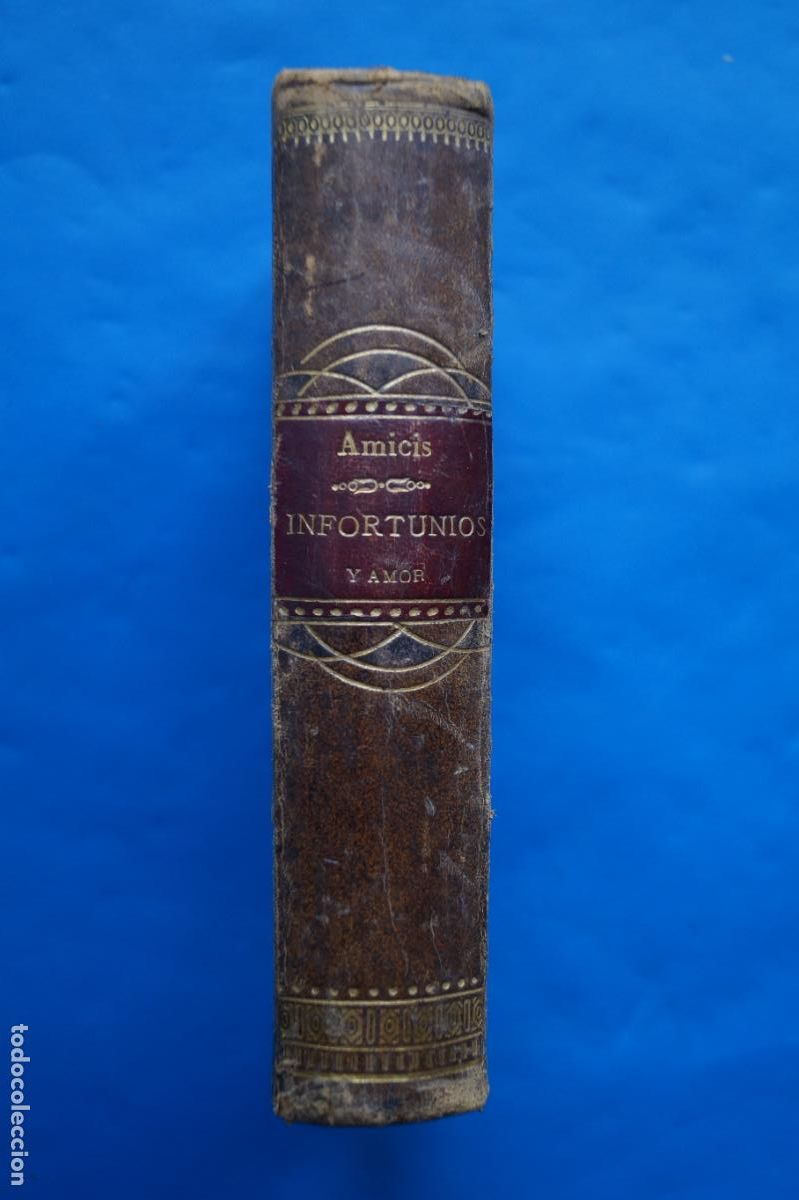 Libros antiguos: INFORTUNIOS Y AMOR. EDMUNDO DE AMICIS. 1890
