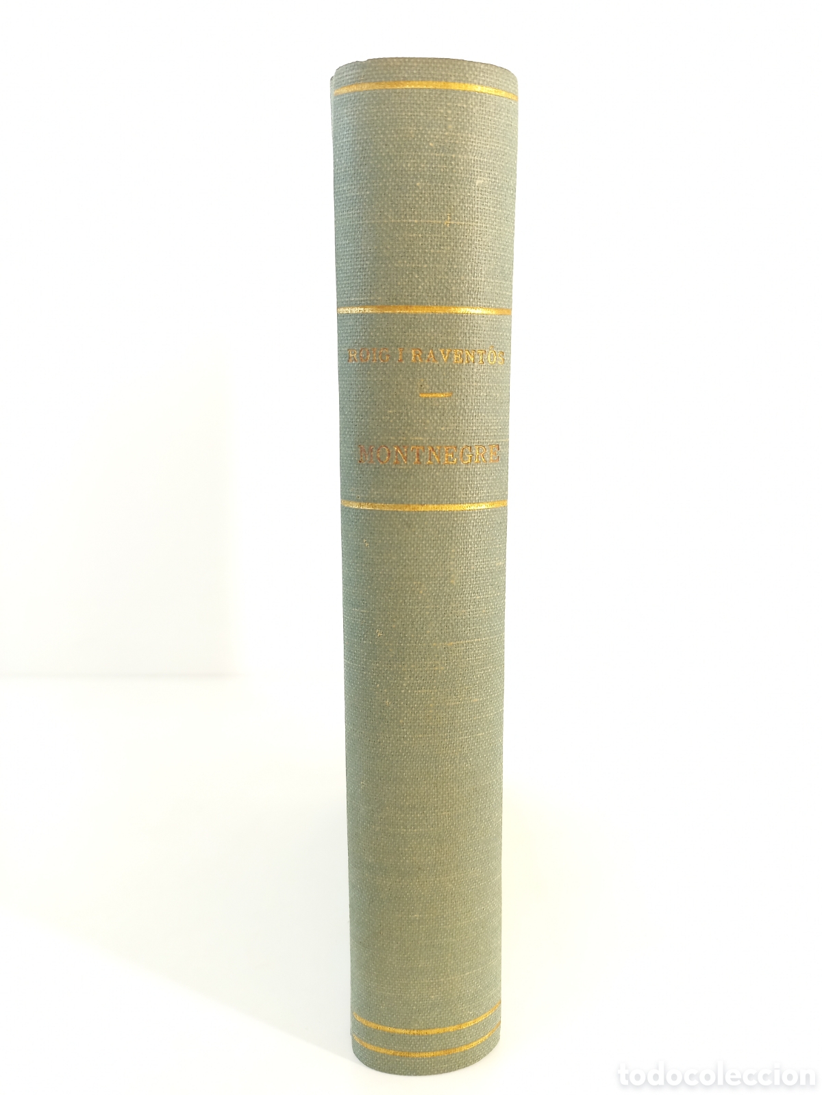 Libros antiguos: Montnegre. Novel-la de Muntanya. Josep Roig I Ravent&oacute;s. Llibreria Catalonia, primera edici&oacute;n, 1925.