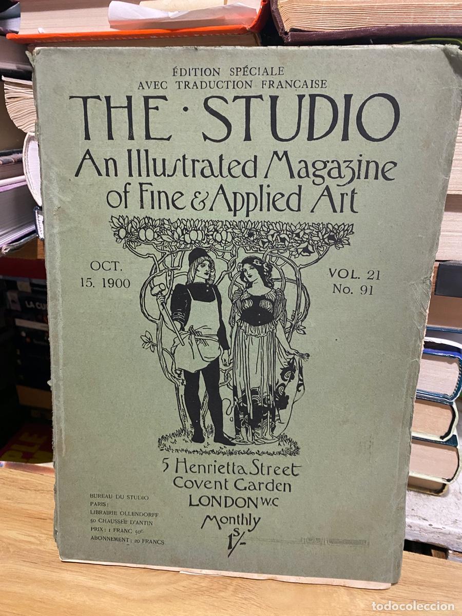 Libros antiguos: THE STUDIO, VOL. 21 N.91, OCT. 15. 1900