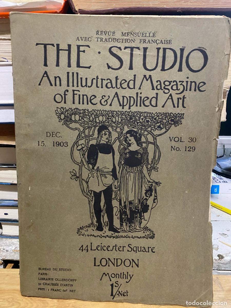 Libros antiguos: THE STUDIO, VOL. 30 N.129, DEC. 15. 1903
